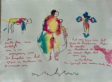 Anton Heyboer (1924-2005) - De Oude Dag