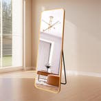 LoXa Passpiegel Elegancia Goud – 160x60 cm – Staand of Hange, Huis en Inrichting, Woonaccessoires | Spiegels, Verzenden, Nieuw