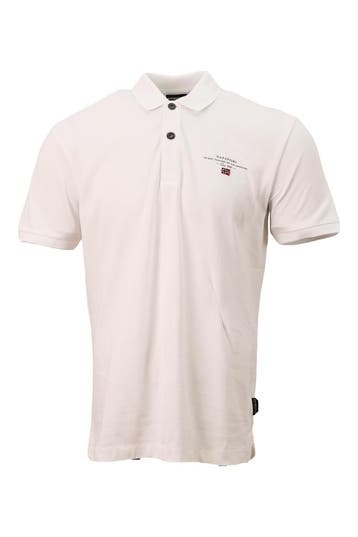 Napapijri Polo in maat M Wit, Verzenden, Gedragen, Wit, Napapijri