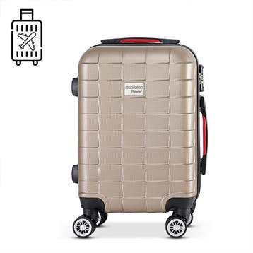 Reiskoffer Exopack Champagne ABS M TSA (Koffers - Tassen), Verzenden, Nieuw