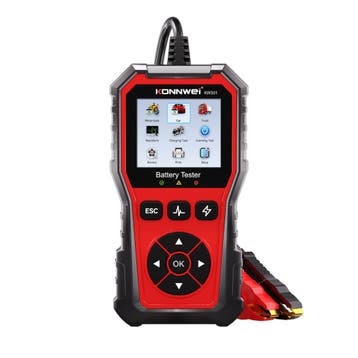 Konnwei KW331 accutester 6V/12V/24V – 10–2000 CCA – US, Ophalen of Verzenden, Nieuw