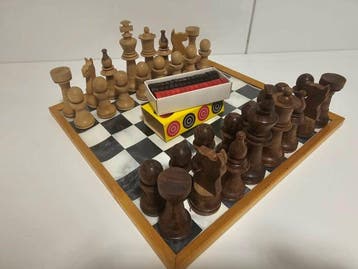 Schaakspel - Hout