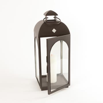 Capri Windlicht Antraciet Medium Decoratie Windlichten, Verzenden, Nieuw