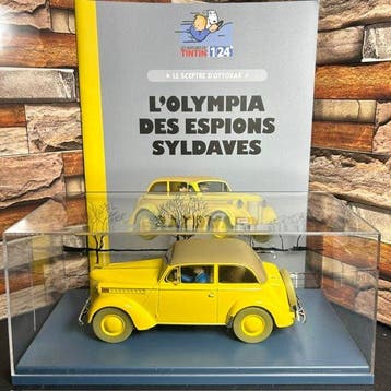 Editions Moulinsart Les voitures de Tintin 1/24 - Tintin -, Nieuw