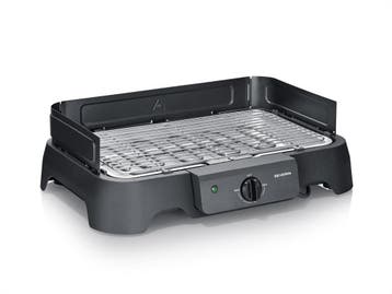 Severin PG 8593 Elektrische BBQ Tafelgrill – 2000 W – RVS, Tuin en Terras, Houtskoolbarbecues, Verzenden, Nieuw