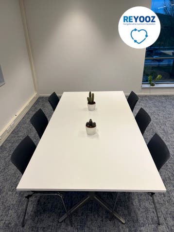 Ahrend 500 rechthoekige vergadertafel 240x120-cm - nieuw..., Nieuw in verpakking