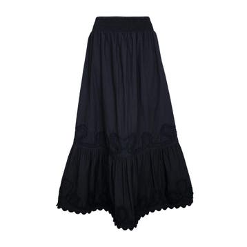 Princess goes Hollywood • zwarte maxi rok • 36, Princess goes Hollywood, Verzenden, Zwart, Nieuw