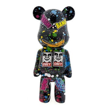 Koen Betjes (1992) - Ceramic StreetArt Bear, Antiek en Kunst