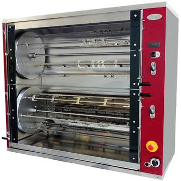 Kippengrill | DOUBLE GRILL | Elektrisch | 12 Spitten | 84, Verzenden, Nieuw in verpakking