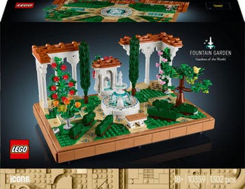 LEGO Icons Tuin met fontein - 10359, Ophalen of Verzenden, Nieuw, Lego