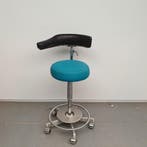 Jorg & Sohn verrijdbare tandartsstoel - groen / zwarte skai, Ophalen of Verzenden, Nieuw