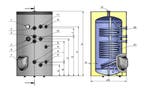 Boiler en buffervaten t/m 500L, incl. warmtewarmtewiselaars, Doe-het-zelf en Verbouw, 100 liter of meer, Ophalen of Verzenden