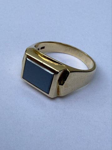 Ring - 14 karaat Geel goud - Lars Harsheim, Nieuw
