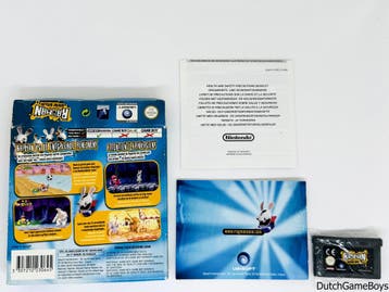 Gameboy Advance / GBA - Rayman - Raving Rabbids - FAH, Spelcomputers en Games, Verzenden, Gebruikt