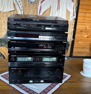 Kenwood - P-71 - T-91L - DP-710 - GE-810 - A-71 Stereoset -, Nieuw
