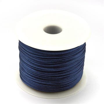 2 meter satijnkoord macramé koord van ca. 1,5 mm Prussian.., Ophalen of Verzenden, Nieuw, Draad