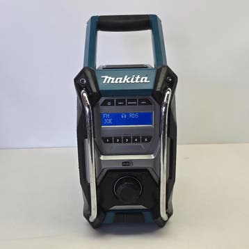 Makita MR003G Bouwradio FM DAB/DAB+ Incl. Accu | Nette staat, Ophalen of Verzenden, Nieuw