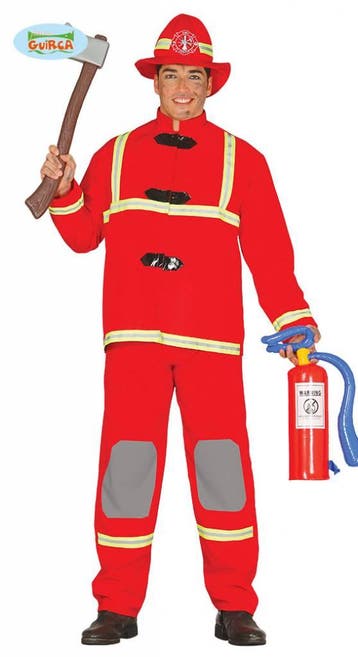 Brandweer kostuum man, Ophalen of Verzenden, Nieuw