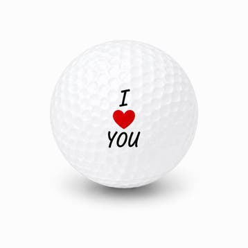 I Love You golfbal - Wilson Smart Core - 15, Ophalen of Verzenden, Nieuw