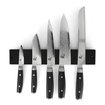 Yaxell Ran Messenset – 6-delig – Magnetische Zwarte Magn, Ophalen of Verzenden, Nieuw, Hout