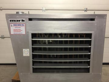 55 Kw MARK gasheater (3201), Ophalen of Verzenden, Gebruikt, 800 watt of meer, Kachel