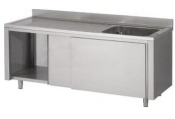 Spoeltafel met Onderkast | Spoelbak Rechts 140x70x90 cm, Verzenden, Nieuw in verpakking