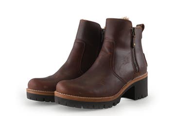 Panama Jack Enkellaarzen in maat 39 Cognac, Kleding | Dames, Schoenen, Overige kleuren, Verzenden, Lage of Enkellaarzen, Zo goed als nieuw