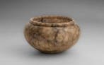 Oud-Egyptisch Albast Grote vaas. Ø 19 cm. Late Periode,