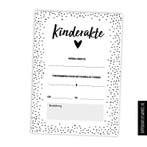 Hippe Kaartjes - Kinderakte bruiloft met klembord, Diversen, Wenskaarten, Verzenden, Nieuw