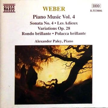cd - Weber - Alexander Paley â Piano Music Vol. 4, Verzenden, Zo goed als nieuw