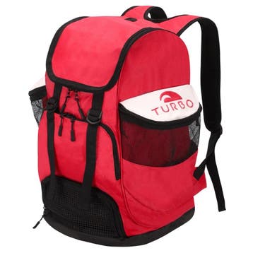 Turbo Waterpolo Luxe Rugzak Draco Red 30L, Nieuw