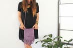 Macramépatroon Tas boho met franjes van Macramé Cord Fine, Ophalen of Verzenden, Nieuw