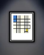 Piet Mondriaan - “Ritme van zwarte lijnen, 1935-1942”.