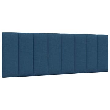vidaXL Hoofdbordkussen Hanko 140 cm stof blauw, Huis en Inrichting, Verzenden, Nieuw, Blauw, Stof