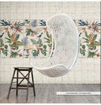 Wandtegel Arcadia Sartoria Sand Wit Glans 13x13 (Muurtegels), Nieuw, Minder dan 20 cm, 10 m² of meer, Wandtegels