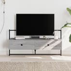 vidaXL Tv-meubel wandgemonteerd 100,5x30x51 cm hout grijs, Huis en Inrichting, Kasten | Televisiemeubels, 100 tot 150 cm, Verzenden