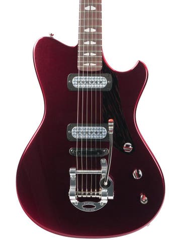 Powers Electric A Type Cranberry Metallic (Instrument), Ophalen of Verzenden, Nieuw, Hollow body