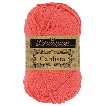 Scheepjes Cahlista - 252 watermelon - Katoen Garen, Ophalen of Verzenden, Nieuw