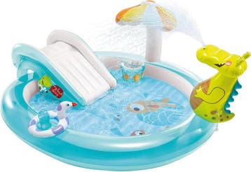 Intex Alligator Play Center | 34% Korting | Snel Beslist, Opblaaszwembad, 80 tot 120 cm, Ophalen of Verzenden, 200 tot 400 cm