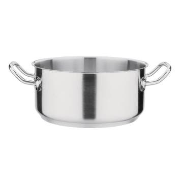 Vogue RVS inductie kookpan 24cm 4,5L, Verzenden, Nieuw