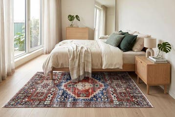 Vintage Kazak - Vloerkleed - 205 cm - 90 cm -  handgemaakt, Nieuw