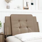 vidaXL Hoofdbordkussen Zadar 90 cm kunstleer, Verzenden, Nieuw, Bruin, Overige materialen
