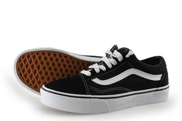 Vans Sneakers Jongens in maat 38 Zwart, Jongen of Meisje, Schoenen, Zo goed als nieuw, Vans
