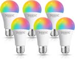 E27 LED lamp - Dimbaar - Smart lamp - 9W - 6 stuks - Aigosta, Verzenden, Zo goed als nieuw