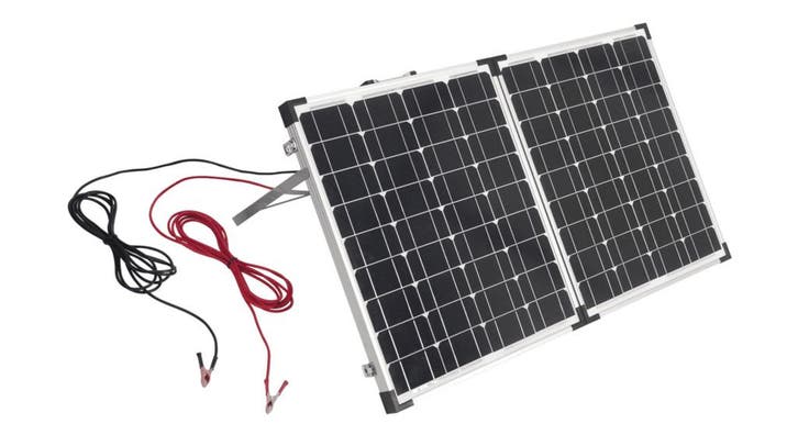 BEAUT OPKLAPBAAR SOLAR SET 100 WATT (Beaut Zonnepanelen), Caravans en Kamperen, Kampeeraccessoires, Nieuw, Ophalen of Verzenden
