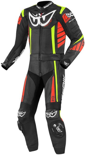 Berik Zakura Zwart Rood Geel 2-Delig Motorpak, Nieuw met kaartje, Berik, Heren, Combipak