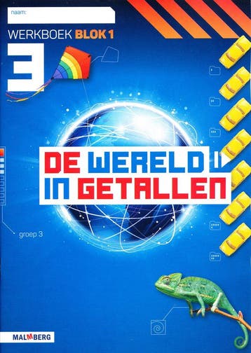 De wereld in Getallen versie 5 Werkboek blok 1 groep 3 (per, Verzenden, Nieuw