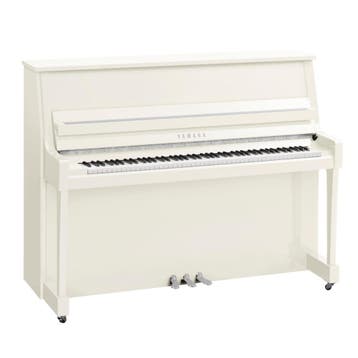 Yamaha B20 PWH chroom piano, Nieuw, Wit