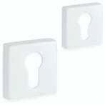 Deurklink mat wit, witte deurklinken, wit deurbeslag, Doe-het-zelf en Verbouw, IJzerwaren en Bevestigingsmiddelen, Verzenden, Nieuw