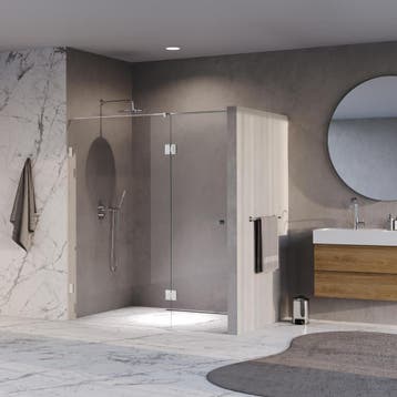 Brauer Void - Carving Nisdeur - 2-Delig - Helder Glas - 180, Ophalen of Verzenden, Nieuw